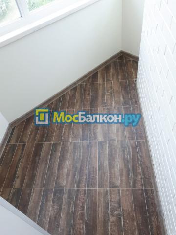 Остекление балкона с высотой створок 160 см