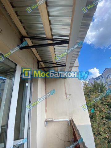 независимая крыша на балкон последнего этажа в Москве и области низкая цена