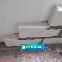Кладка пеноблоками